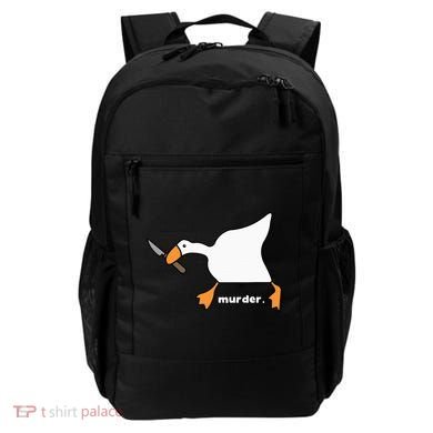 Funny Goose Murder Backpack