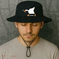 Funny Goose Murder Bucket Hat thumb 2