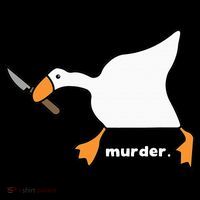 Funny Goose Murder Bucket Hat thumb 4