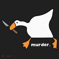 Funny Goose Murder Hat thumb 2