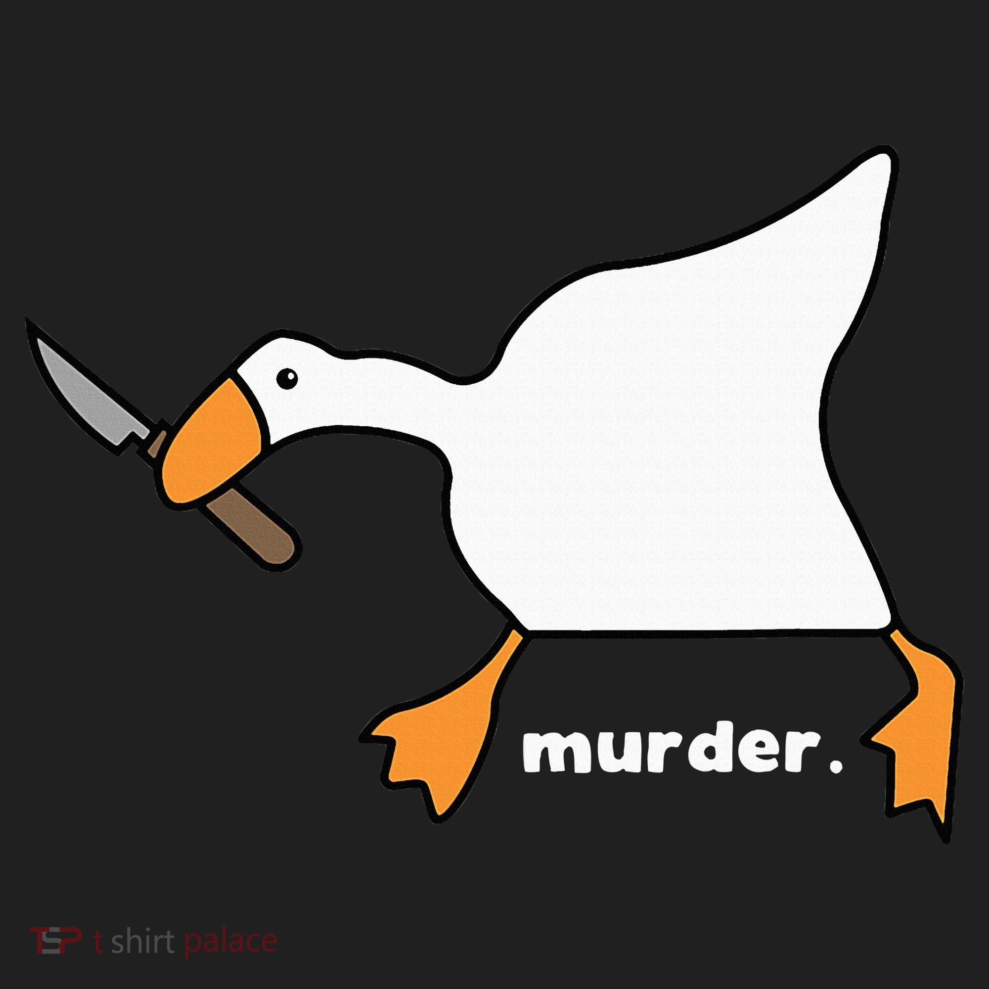 Funny Goose Murder Hat