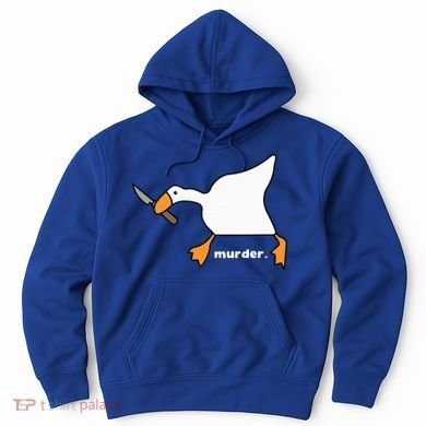 Funny Goose Murder Hoodie