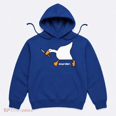 Funny Goose Murder Hoodie
