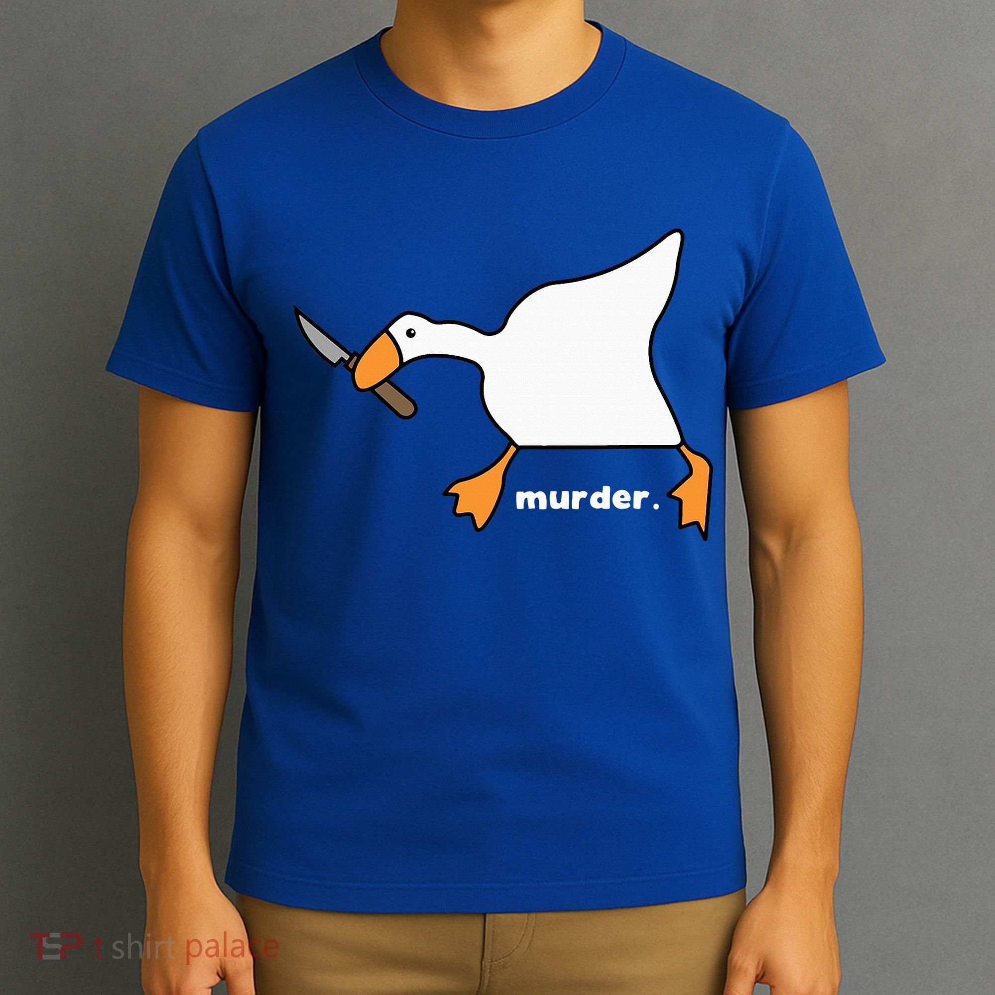 Funny Goose Murder T-Shirt