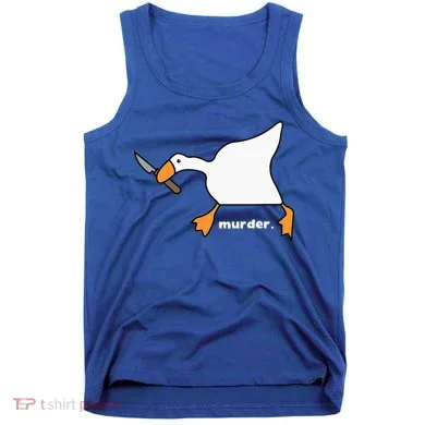 Funny Goose Murder Tank Top