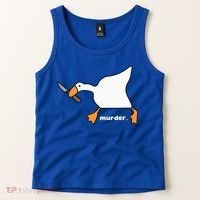 Funny Goose Murder Tank Top thumb 2