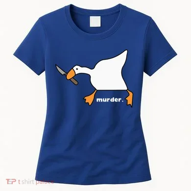 Funny Goose Murder Women's T-Shirt