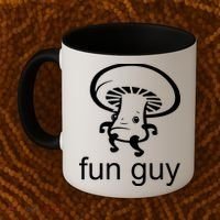 Fun Guy Mushroom Funny Coffee Mug thumb 2