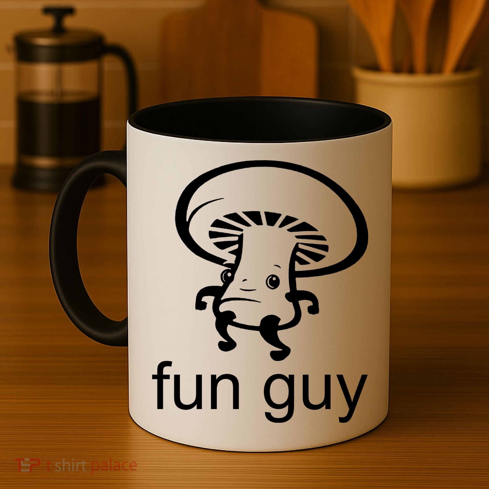 Fun Guy Mushroom Funny Coffee Mug
