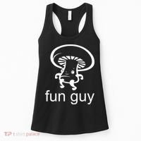 Fun Guy Mushroom Funny Women's Tank Top thumb 0