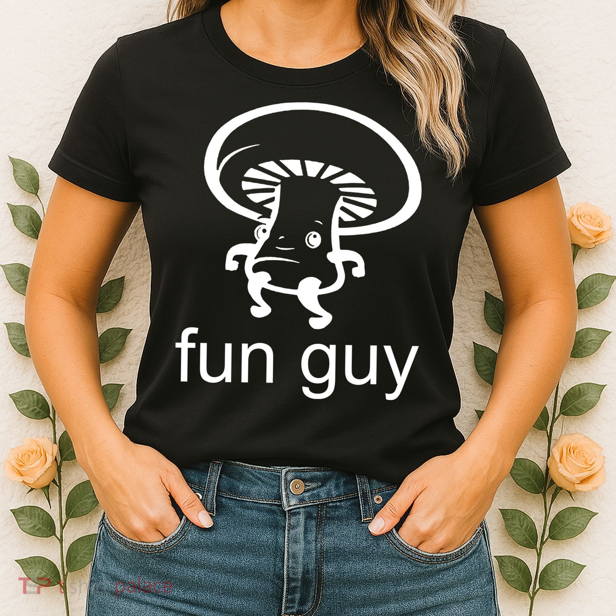 Fun Guy Mushroom Funny Women's T-Shirt