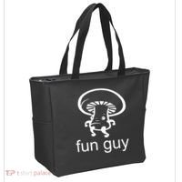 Fun Guy Mushroom Funny Tote Bag thumb 2