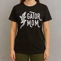 Fun Gator Mom , Reptile Alligator Mother T-Shirt thumb 4