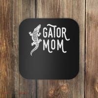 Fun Gator Mom , Reptile Alligator Mother Coaster thumb 0