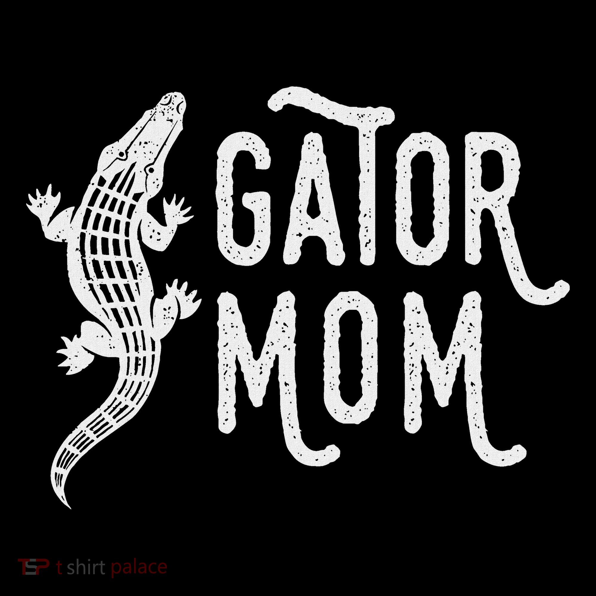 Fun Gator Mom , Reptile Alligator Mother Women's Hoodie