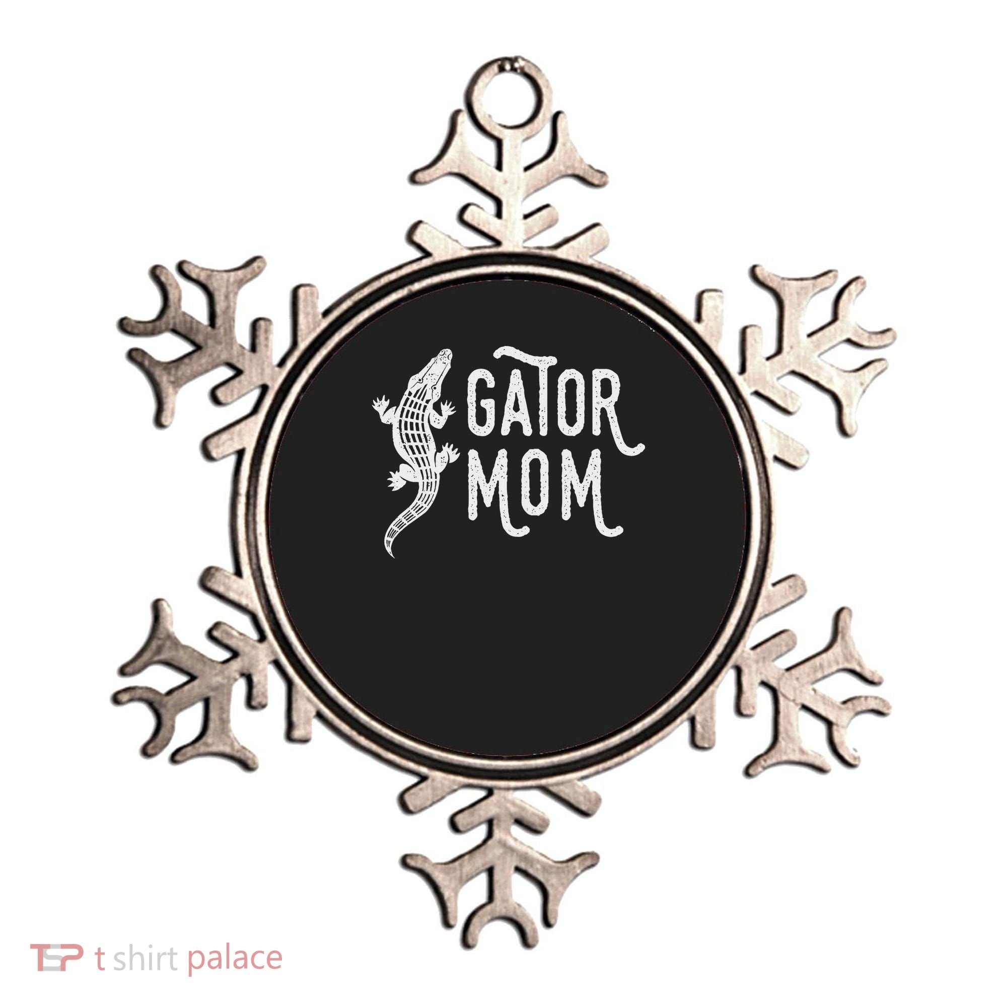 Fun Gator Mom , Reptile Alligator Mother Ornament