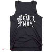 Fun Gator Mom , Reptile Alligator Mother Tank Top thumb 0