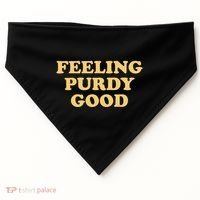 Feeling Good Meme Funny USA-Made Doggie Bandana thumb 0