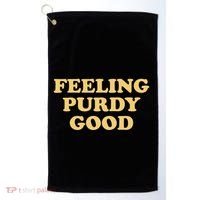 Feeling Good Meme Funny Golf Towel thumb 0