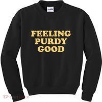 Feeling Good Meme Funny Kids Sweatshirt thumb 0