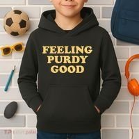 Feeling Good Meme Funny Kids Hoodie thumb 2