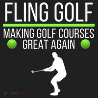 Fling Golf Making Golf Courses Great Again Retro Fling Golf Funny Fling Golf Tumbler thumb 3