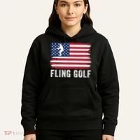 Fling Golf Making Golf Courses Great Again Funny Fling Golf Fun New Golf Game Hoodie thumb 5