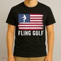 Fling Golf Making Golf Courses Great Again Funny Fling Golf Fun New Golf Game T-Shirt thumb 3