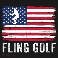 Fling Golf Making Golf Courses Great Again Funny Fling Golf Fun New Golf Game Ornament thumb 1