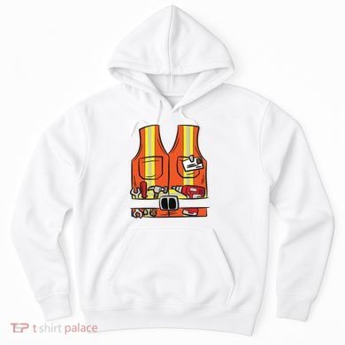 Funny Group Matching Halloween Construction Worker Costume Hoodie