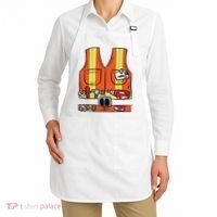 Funny Group Matching Halloween Construction Worker Costume Apron thumb 2