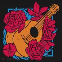 Floral Guitar Music Apron thumb 3