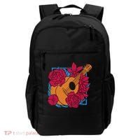 Floral Guitar Music Backpack thumb 0