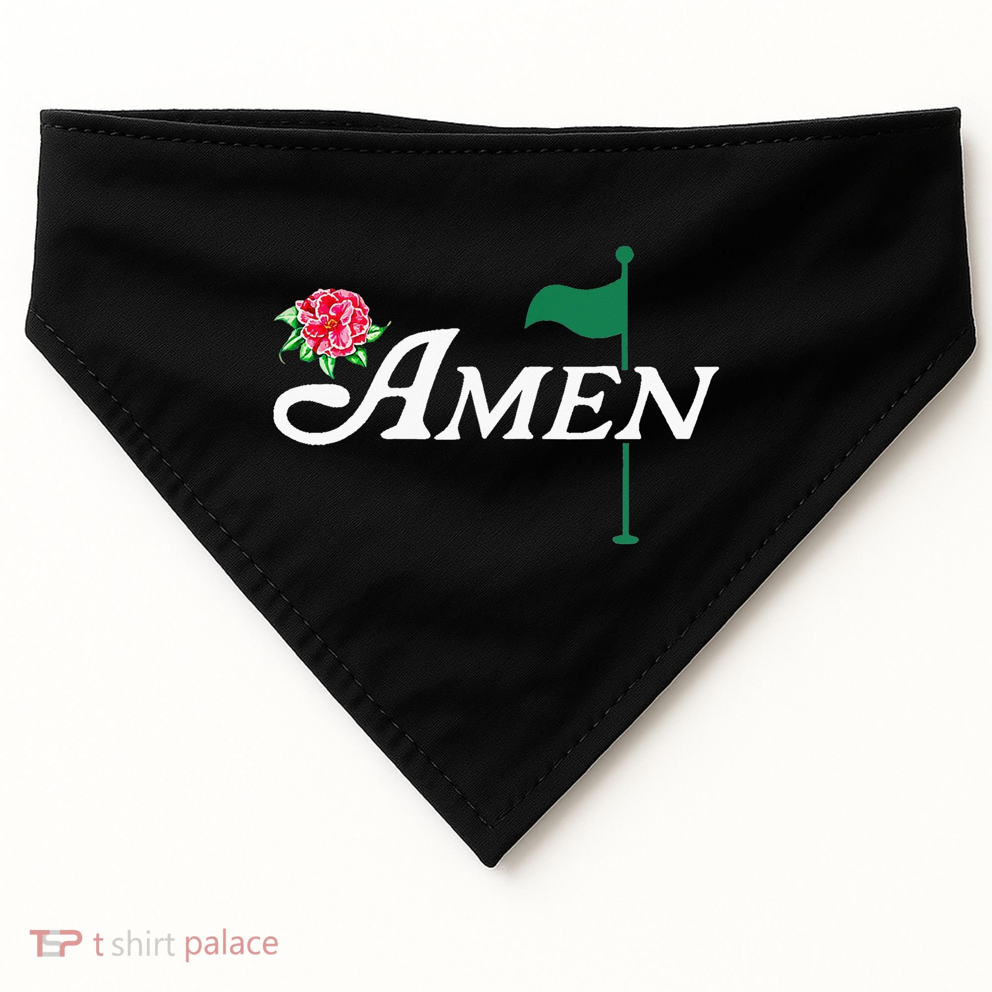 Floral Golf Master Outfit For Women Golf Lovers USA-Made Doggie Bandana