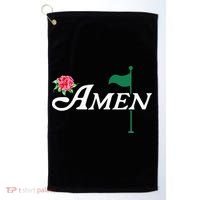 Floral Golf Master Outfit For Women Golf Lovers Golf Towel thumb 0