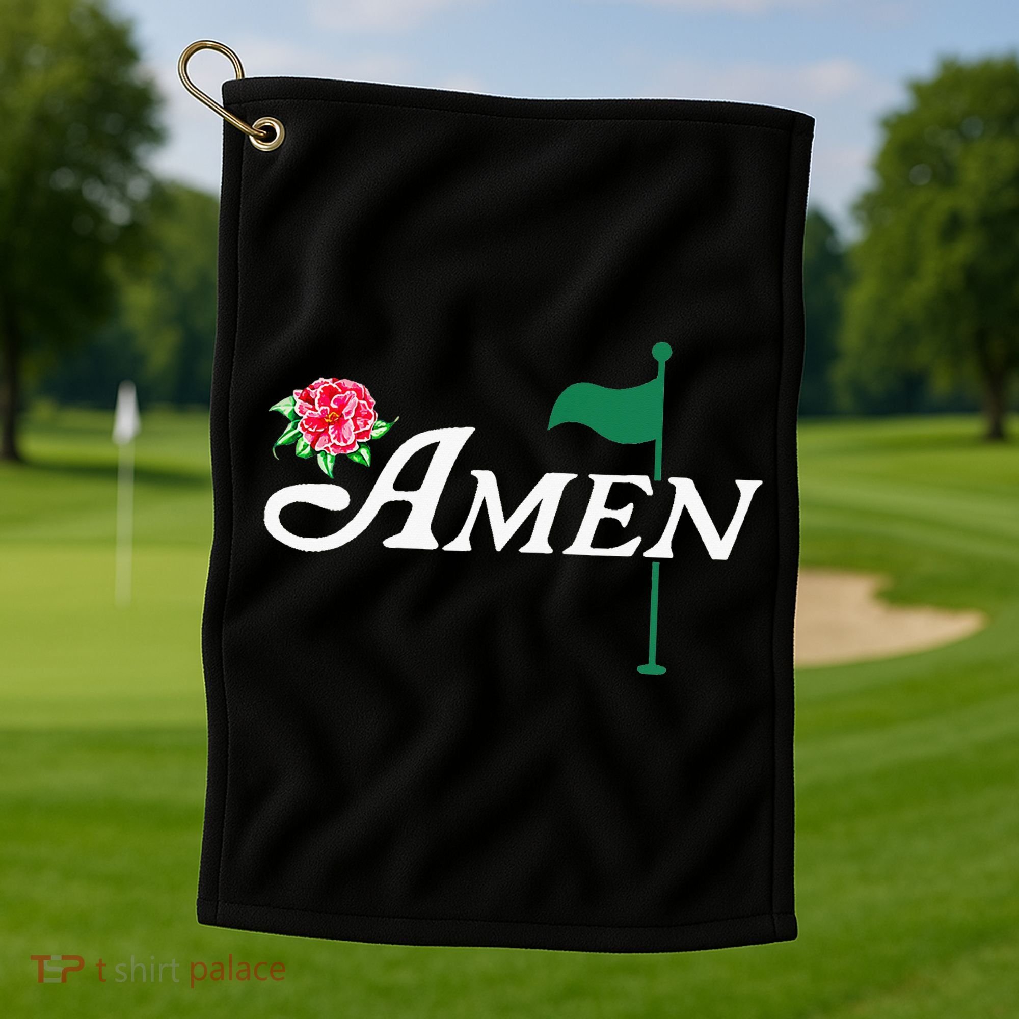 Floral Golf Master Outfit For Women Golf Lovers Golf Towel