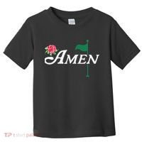 Floral Golf Master Outfit For Women Golf Lovers Toddler T-Shirt thumb 0