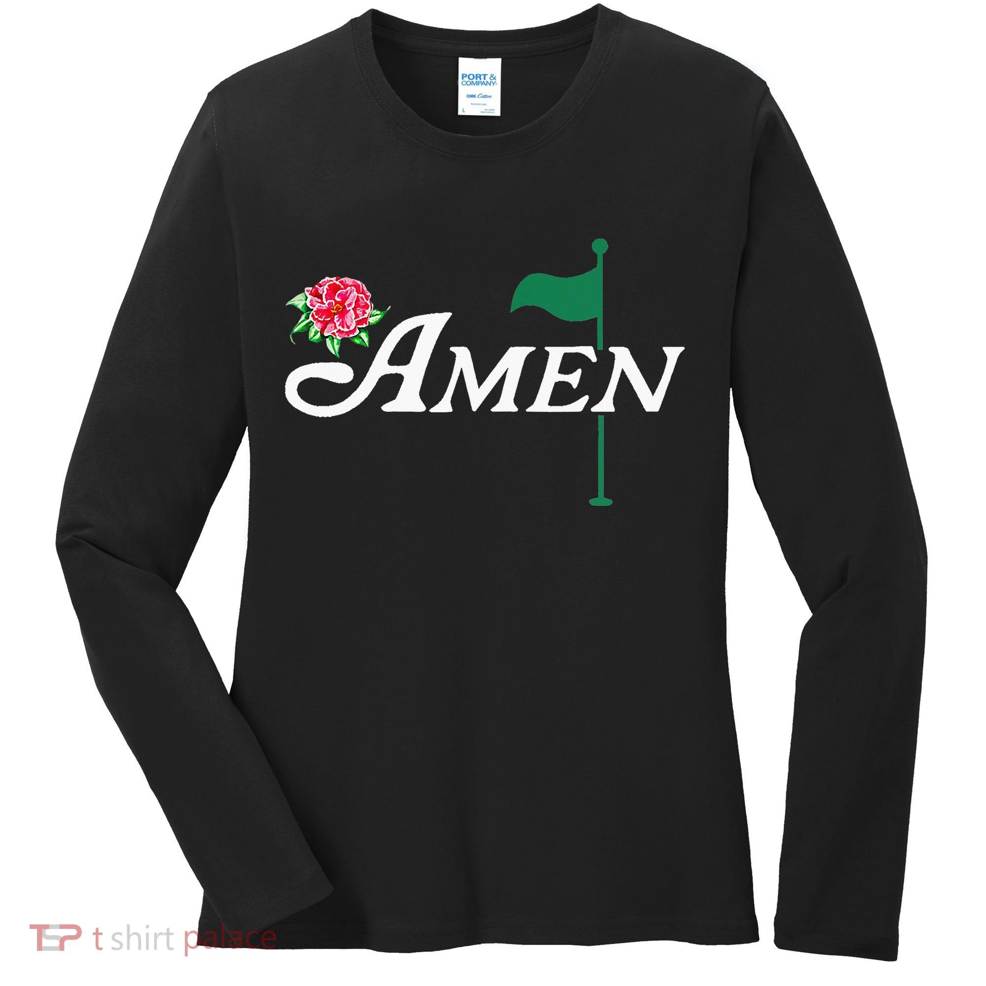 Floral Golf Master Outfit For Women Golf Lovers Women's Long Sleeve Shirt