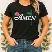 Floral Golf Master Outfit For Women Golf Lovers Women's T-Shirt thumb 2