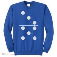 Funny Group Matching Halloween Costume Domino Dominoes 35 Sweatshirt thumb 0