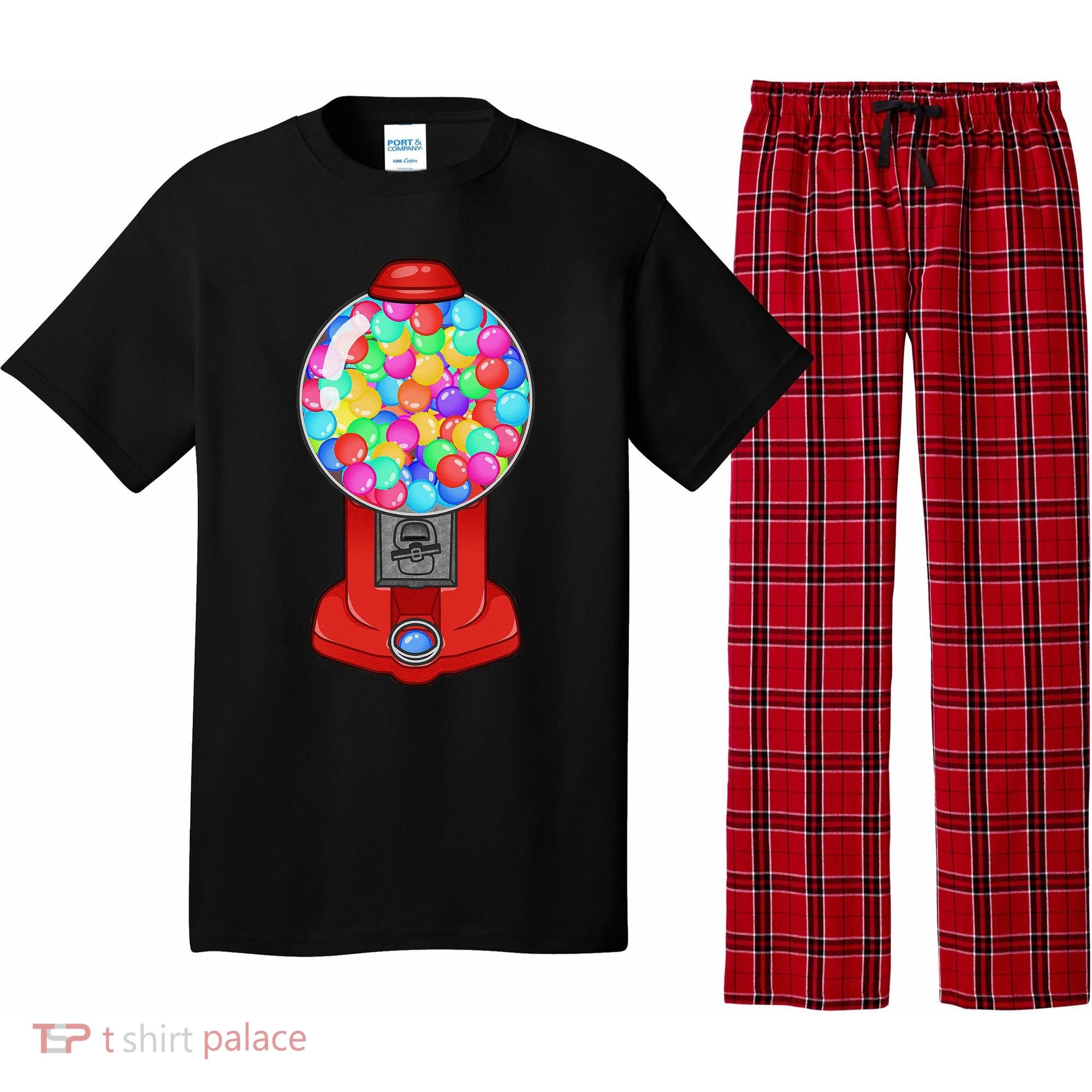 Funny Gumball Machine Halloween Gum Dispenser Easy Costume Pajama Set
