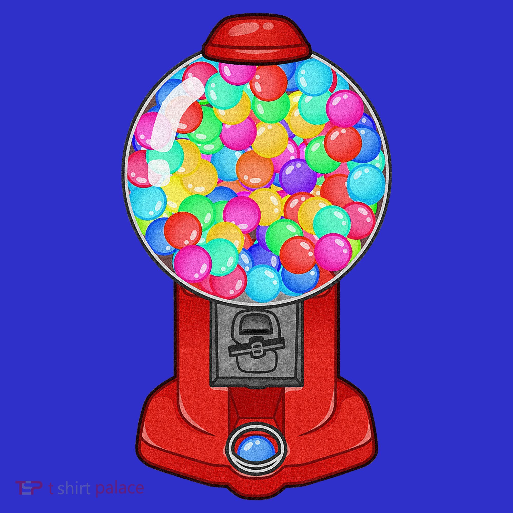 Funny Gumball Machine Halloween Gum Dispenser Easy Costume Kids T-Shirt