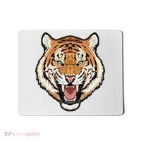Funny Growling Mouth Open Bengal Tiger Mousepad thumb 0
