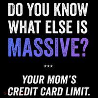 Funny Gaming Meme Massive Credit Card Limit Your Mom Coffee Mug thumb 5