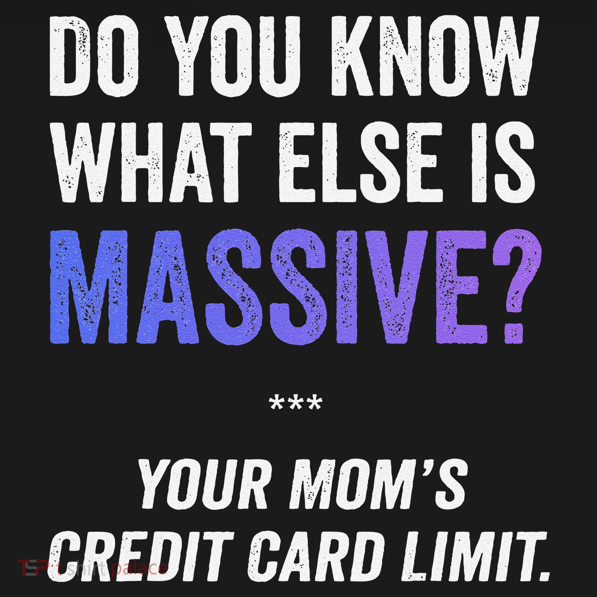 Funny Gaming Meme Massive Credit Card Limit Your Mom Women's Hoodie