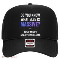 Funny Gaming Meme Massive Credit Card Limit Your Mom Hat thumb 0