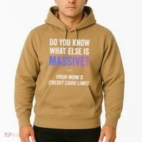 Funny Gaming Meme Massive Credit Card Limit Your Mom Hoodie thumb 2