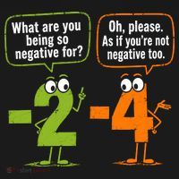 Funny Geek Math Numbers 2 Minus 4 Humor Joke Long Sleeve Shirt thumb 2
