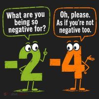 Funny Geek Math Numbers 2 Minus 4 Humor Joke Beanie thumb 2