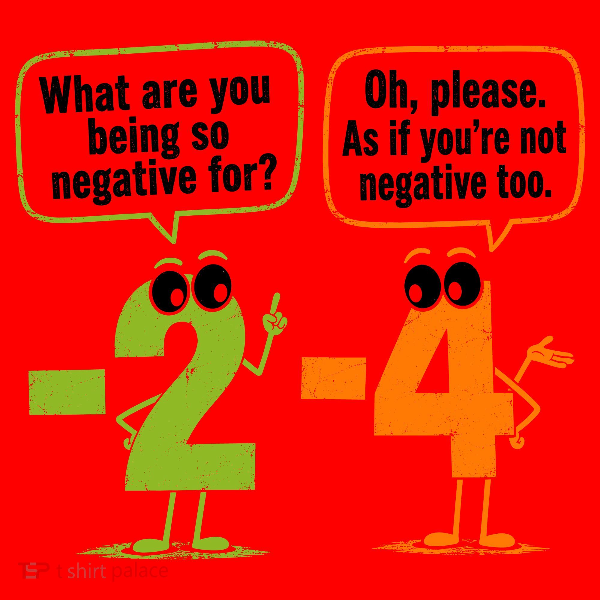 Funny Geek Math Numbers 2 Minus 4 Humor Joke Santa Hat